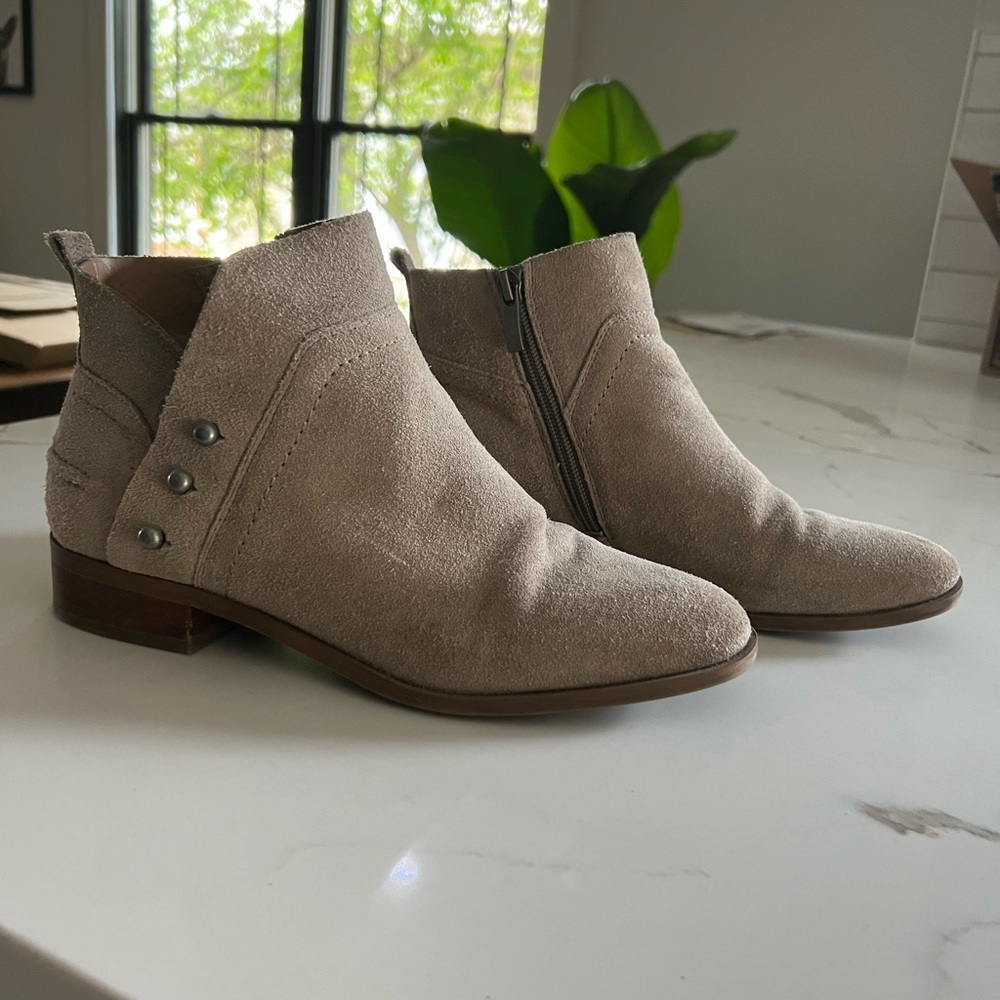 Franco Sarto Tan Booties